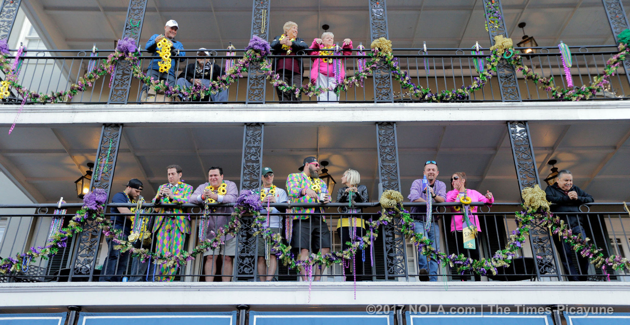 Scenes from Mardi Gras merriment in the French Quarter: photo gallery